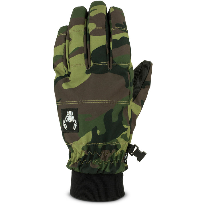 Crab Grab Slush Gloves Woodland Camo