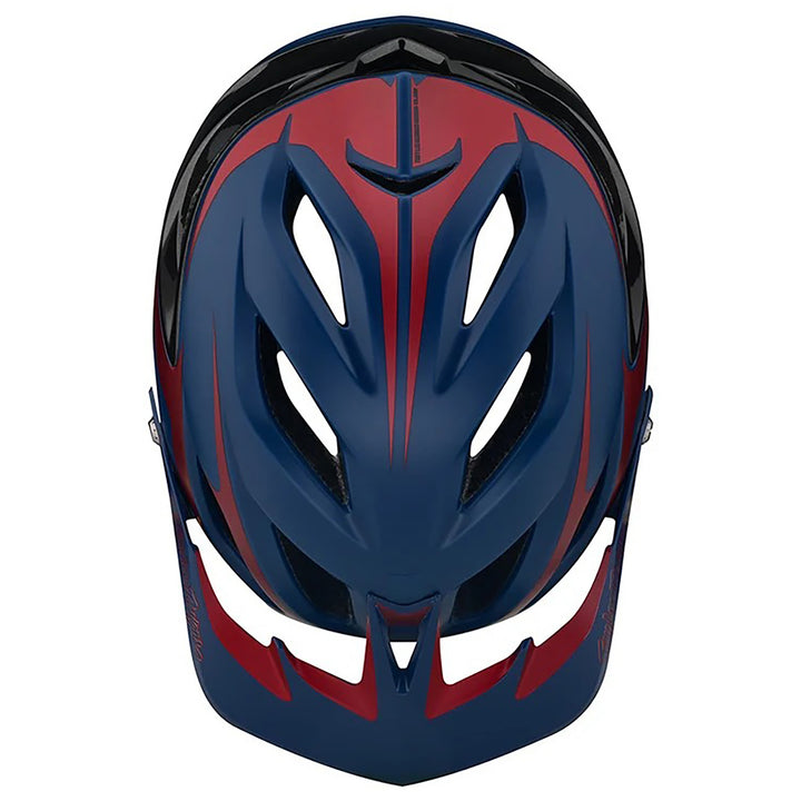 Troy Lee Designs A3 MIPS Bike Helmet DK Blue/Burgundy