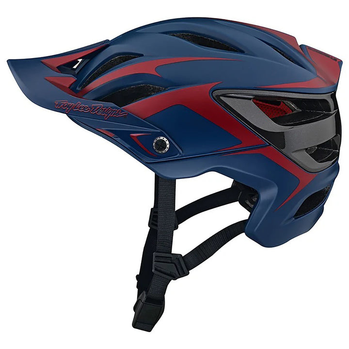 Troy Lee Designs A3 MIPS Bike Helmet DK Blue/Burgundy