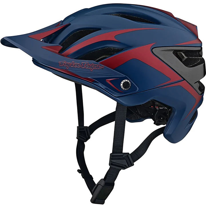 Troy Lee Designs A3 MIPS Bike Helmet DK Blue/Burgundy