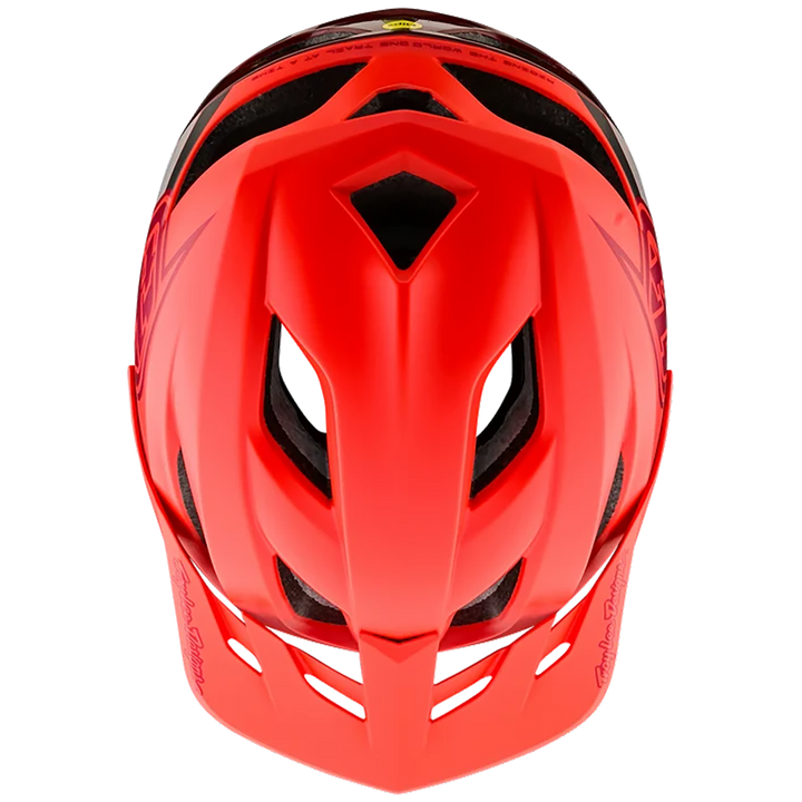 Troy Lee Designs Flowline SE MIPS Bike Helmet Badge Apple