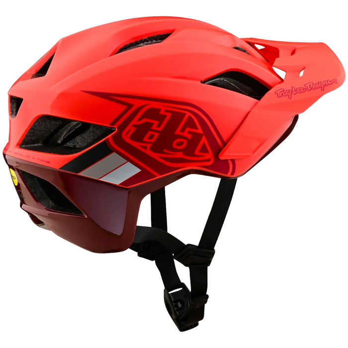 Troy Lee Designs Flowline SE MIPS Bike Helmet Badge Apple