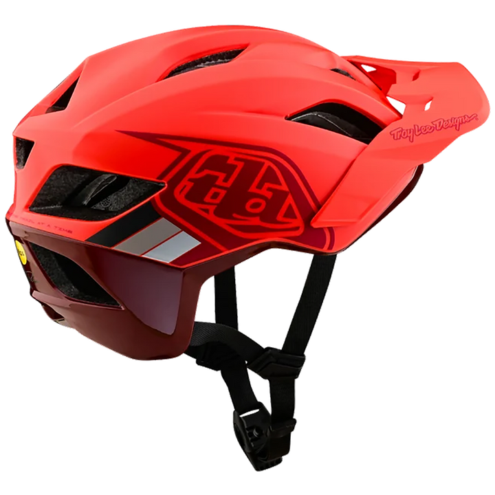 Troy Lee Designs Flowline SE MIPS Bike Helmet Badge Apple