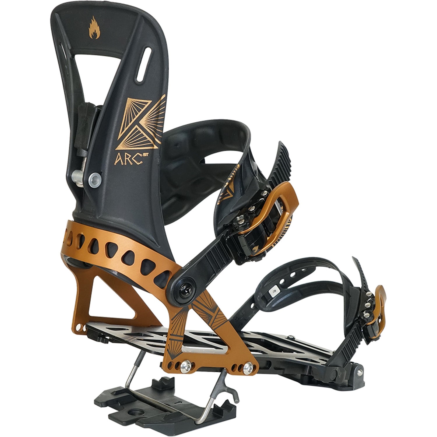 スノーボード Ogaska Faaet159 spark r&d ARC Spark R&D Arc ST Splitboard Bindings 2027 – evo