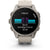 Garmin fenix 9 Smartwatch Titanium with Fog Gray Silicone Band