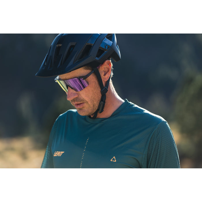 Tifosi Moab XC Sunglasses Satin Vapor/Clarion Deep Purple+AC Red+Clear