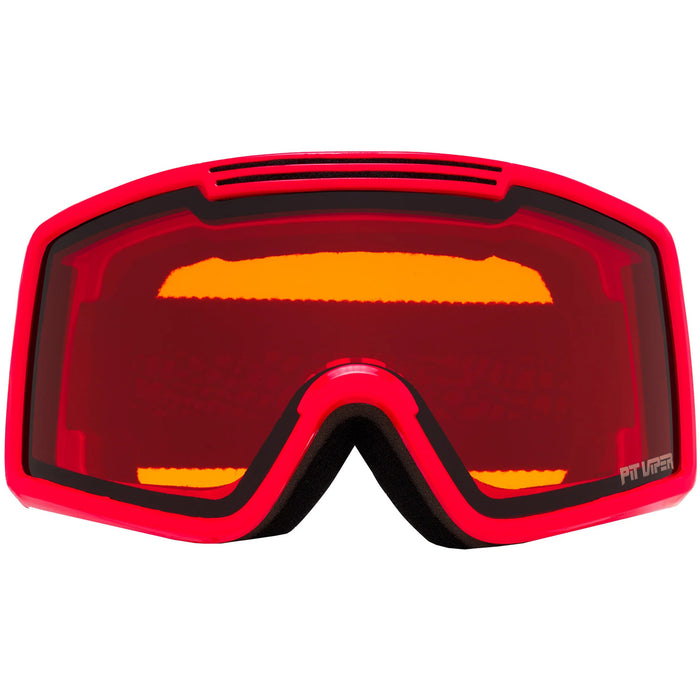 Pit Viper The French Fry Goggles - Small Hot Shot/Amber