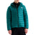 The North Face Classic Down Hooded Jacket - Men's Pacific Teal