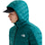 The North Face Classic Down Hooded Jacket - Men's Pacific Teal