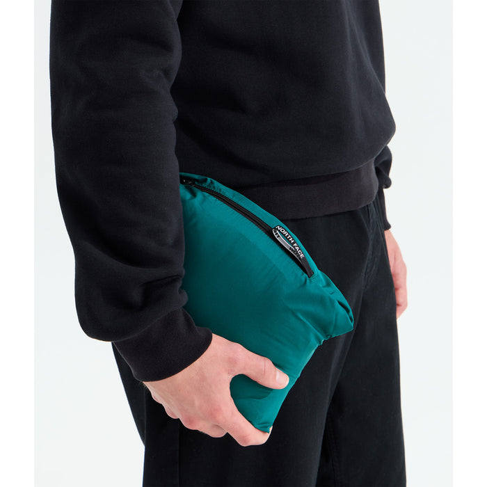 The North Face Classic Down Hooded Jacket - Men's Pacific Teal