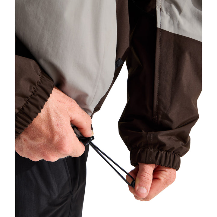 The North Face Slider Jacket - Men's Stone Slab/Dark Chestnut