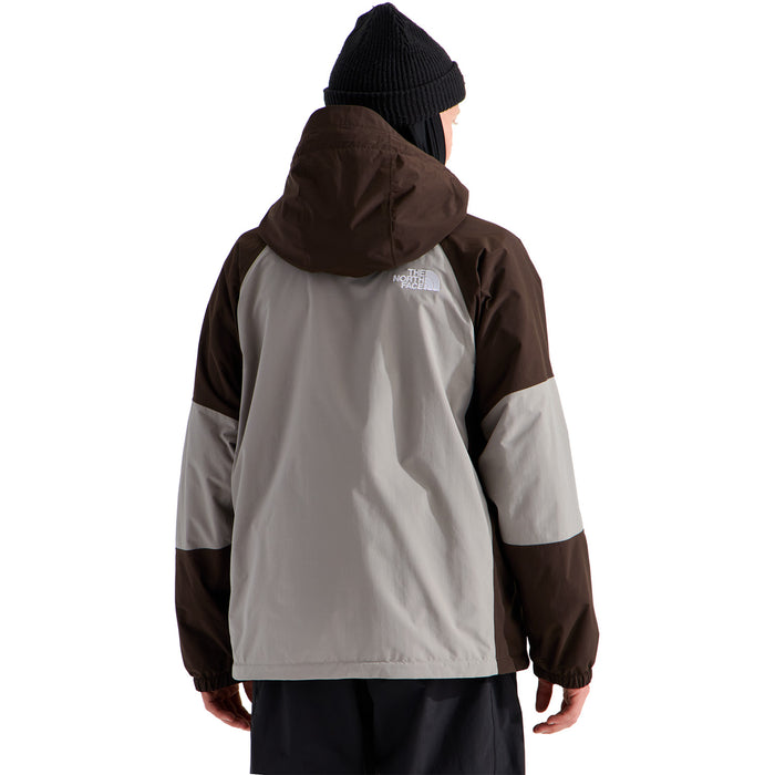 The North Face Slider Jacket - Men's Stone Slab/Dark Chestnut