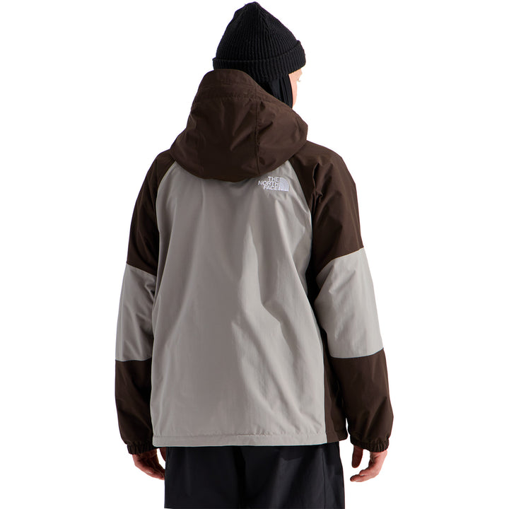 The North Face Slider Jacket - Men's Stone Slab/Dark Chestnut