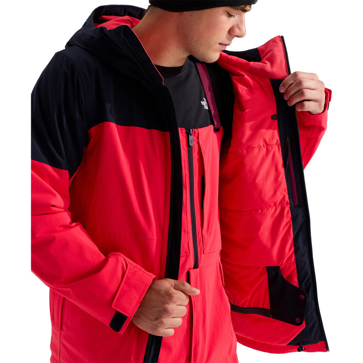 The North Face Freedom Insulated Jacket - Men's Elevation Red/TNF Black