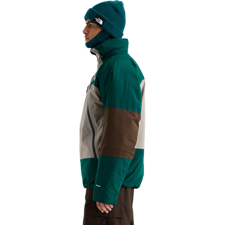 The North Face Snowsquall Jacket - Men's Pacific Teal/Stone Slab/TNF Black