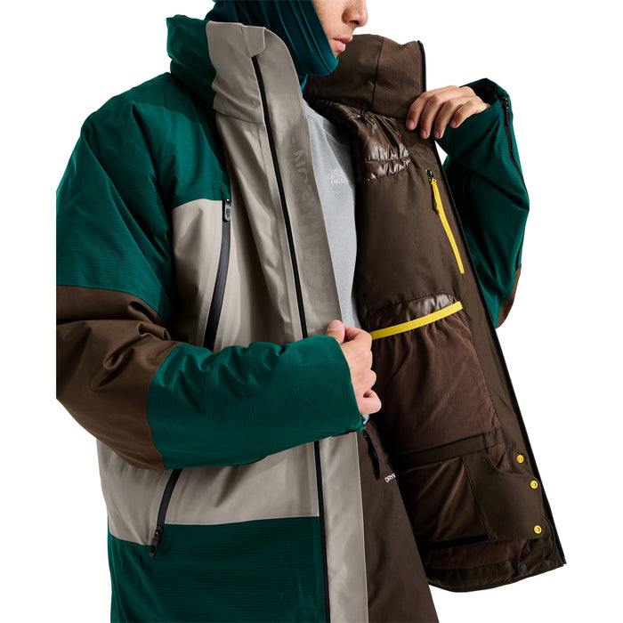 The North Face Snowsquall Jacket - Men's Pacific Teal/Stone Slab/TNF Black