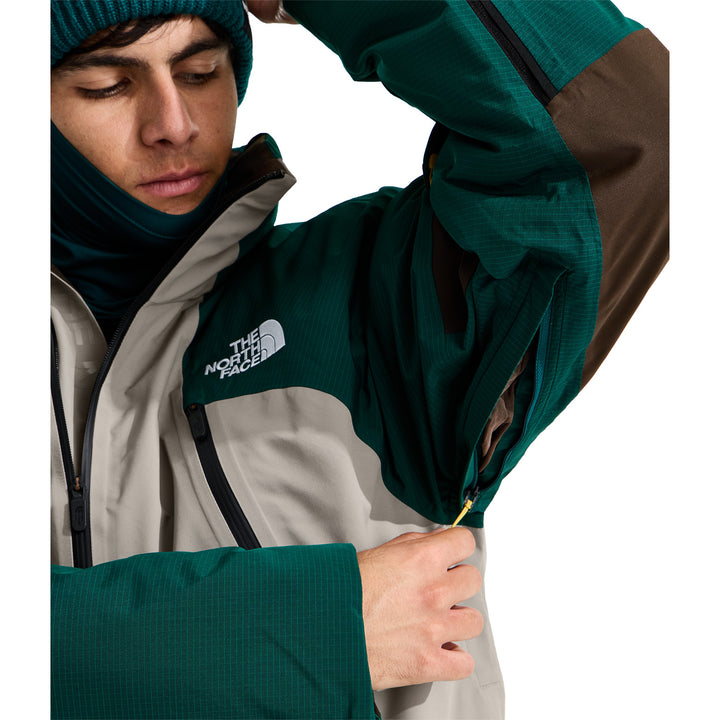 The North Face Snowsquall Jacket - Men's Pacific Teal/Stone Slab/TNF Black