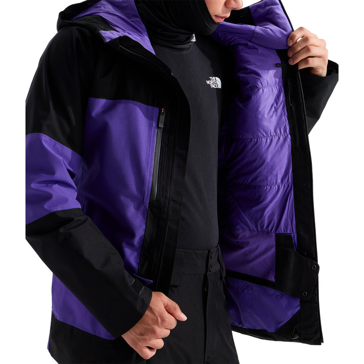 The North Face GTX Dawnstrike Insulated Jacket - Men's Peak Purple/TNF Black