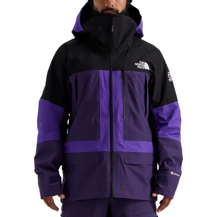 The North Face Summit Verbier GTX Jacket - Men's Peak Purple/Eternal Purple/TNF Black