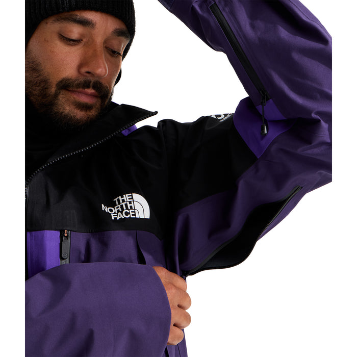 The North Face Summit Verbier GTX Jacket - Men's Peak Purple/Eternal Purple/TNF Black