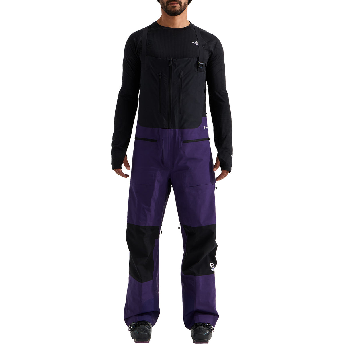 The North Face Summit Verbier GTX Bib Pants - Men's Eternal Purple/TNF Black