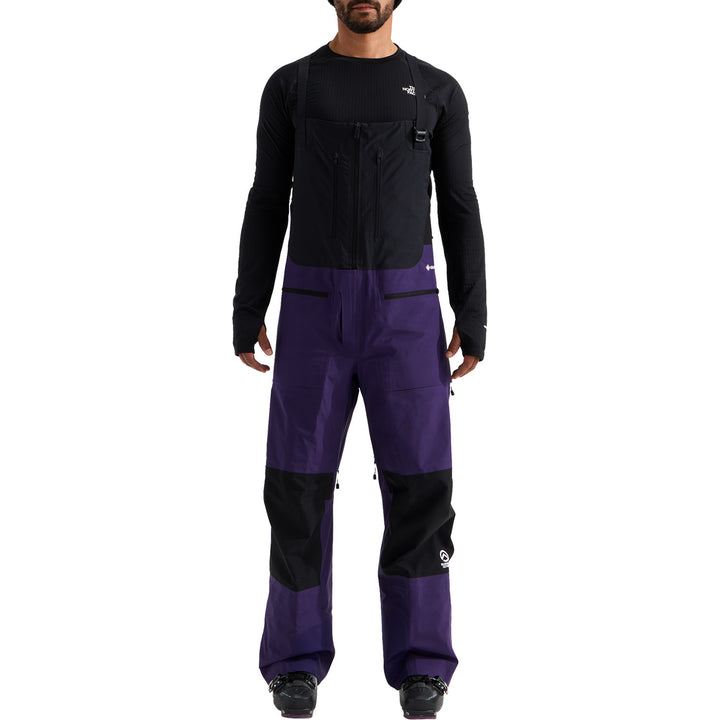 The North Face Summit Verbier GTX Bib Pants - Men's Eternal Purple/TNF Black