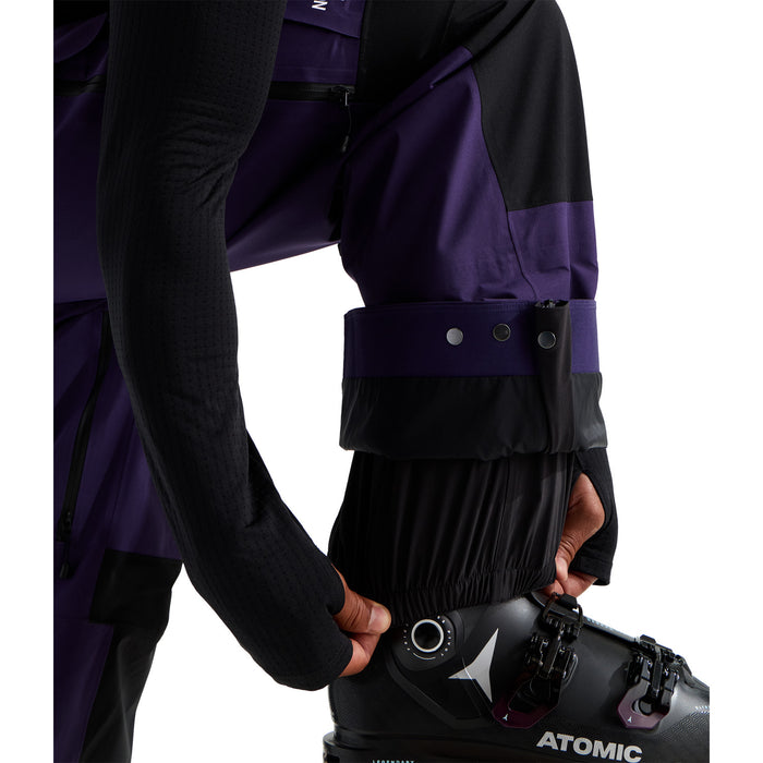 The North Face Summit Verbier GTX Bib Pants - Men's Eternal Purple/TNF Black