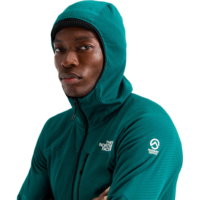The North Face Summit FUTUREFLEECE™ Full Zip Hoodie - Men's Pacific Teal