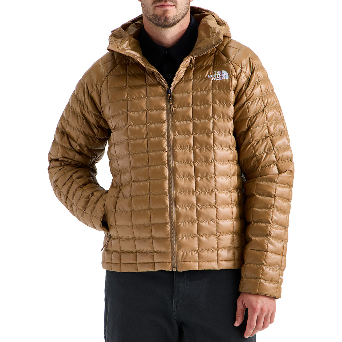 The North Face THERMOBALL™ Hooded Jacket - Men's Utility Brown