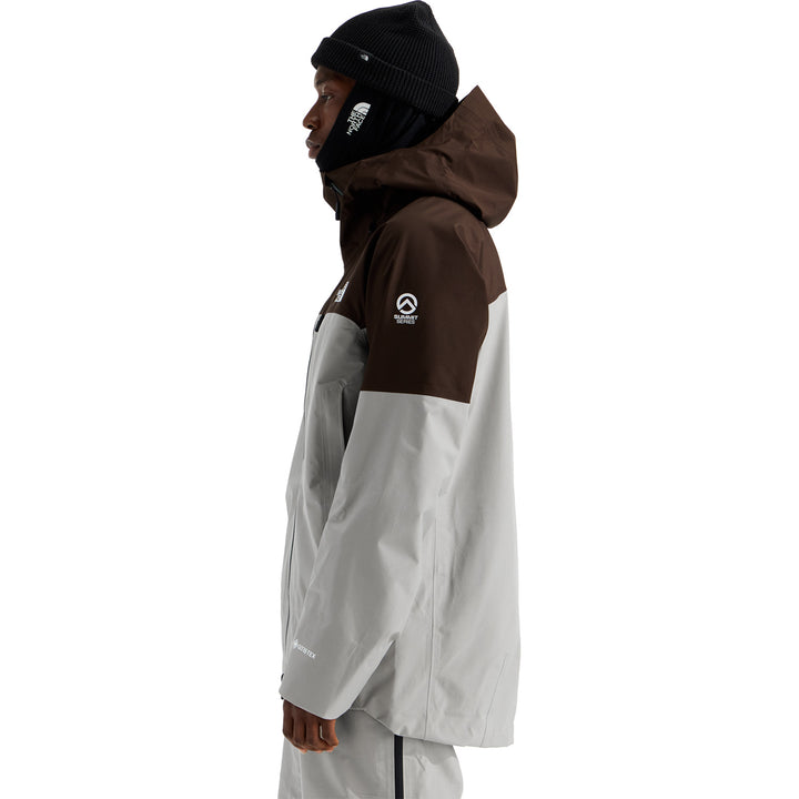 The North Face Summit Eastwall GTX Jacket - Men's Dark Chestnut/Stone Slab