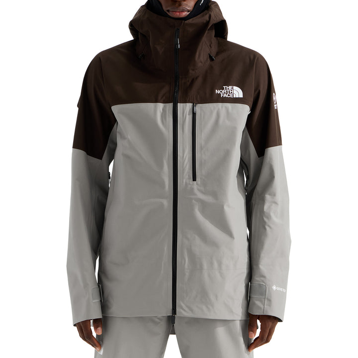 The North Face Summit Eastwall GTX Jacket - Men's Dark Chestnut/Stone Slab