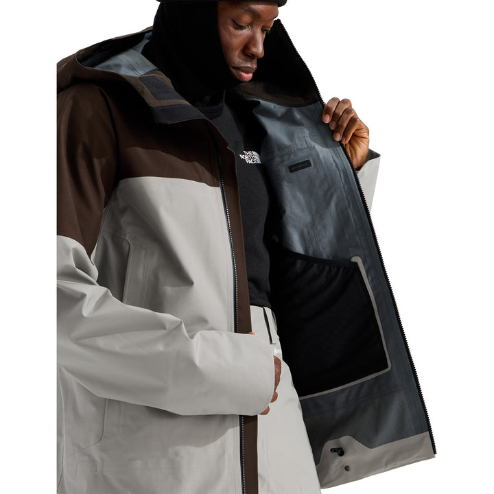 The North Face Summit Eastwall GTX Jacket - Men's Dark Chestnut/Stone Slab