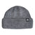Autumn Cord Double Roll Beanie Charcoal