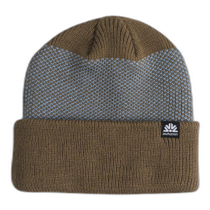 Autumn Birdseye Beanie Dark Sand