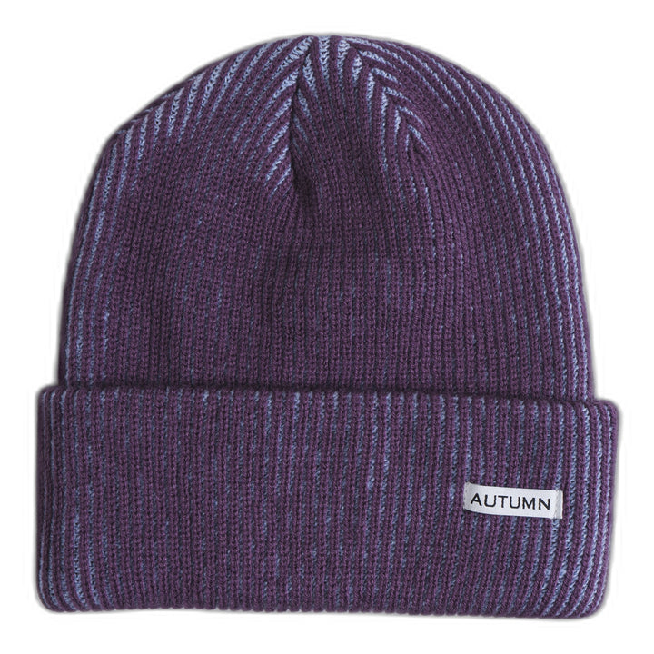Autumn Cord Beanie Plum