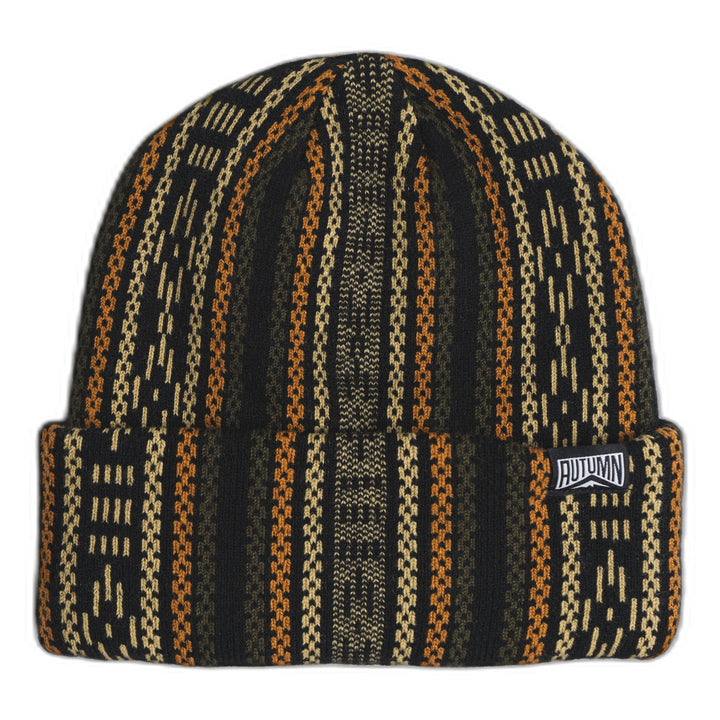 Autumn Knapsack Beanie Black