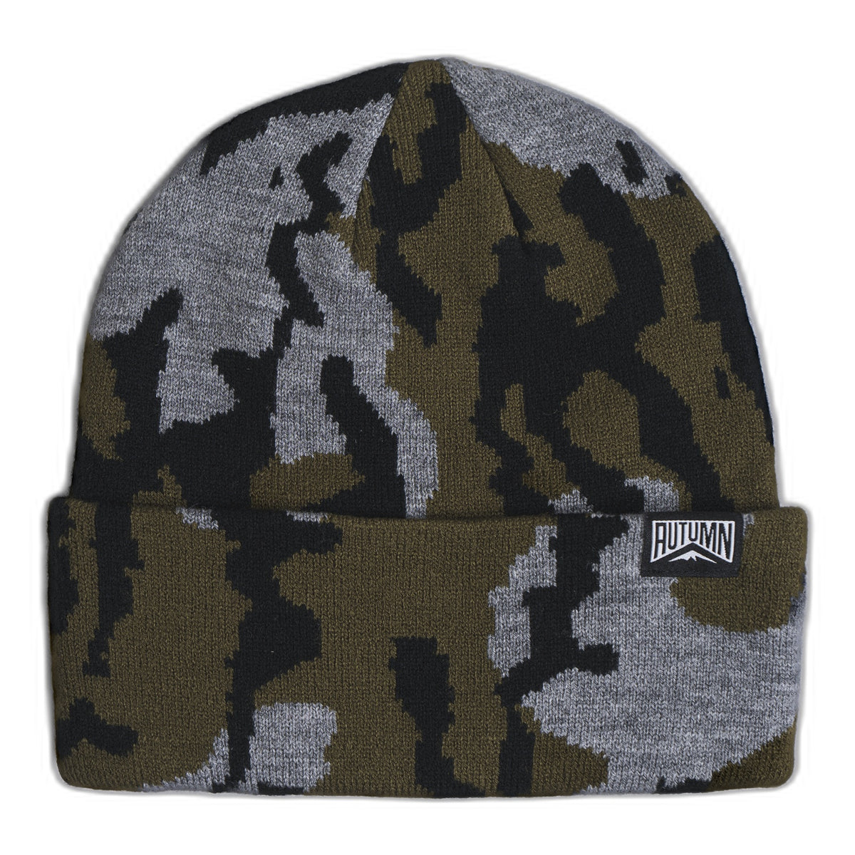 Autumn Old Growth Camo Beanie Cement