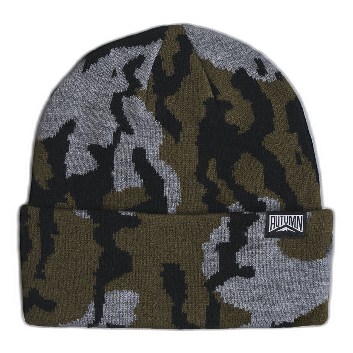 Autumn Old Growth Camo Beanie Cement
