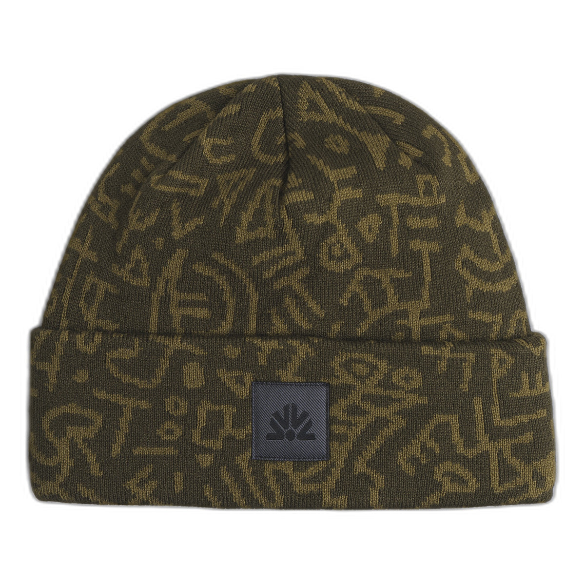 Autumn Soul Camo Beanie Army