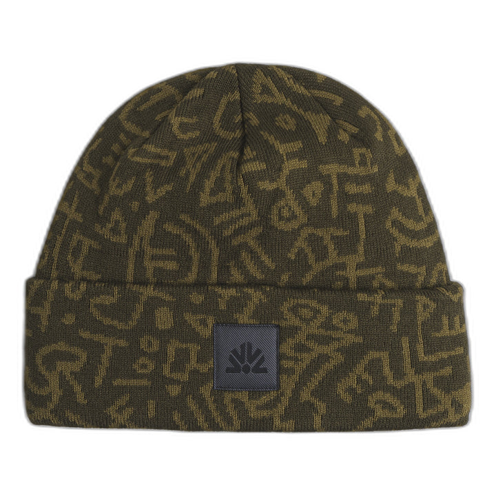 Autumn Soul Camo Beanie Army