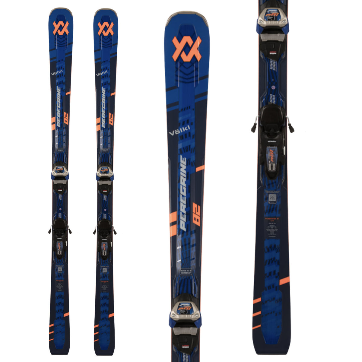 Völkl Peregrine 82 Skis + Lowride 13 FR Bindings 2025