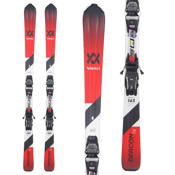 Völkl Deacon 7.4 Skis + FDT 10 Demo Ski Bindings 2020