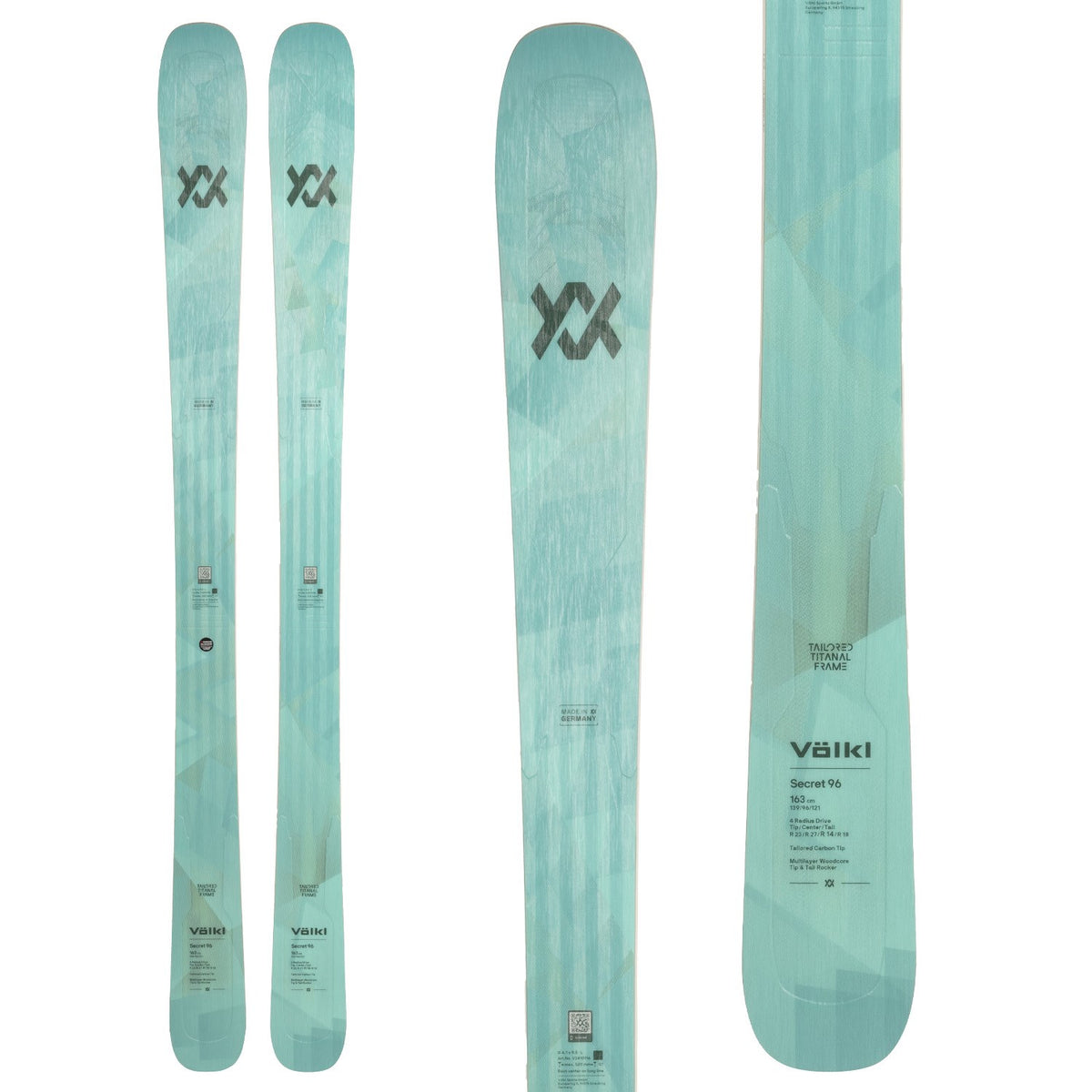 Völkl Secret 96 Skis + Marker Griffon 13 Demo Ski Bindings 2025