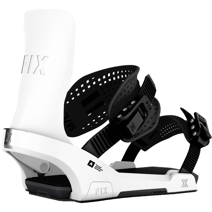 Fix Block 3 Snowboard Bindings 2027 Frost White