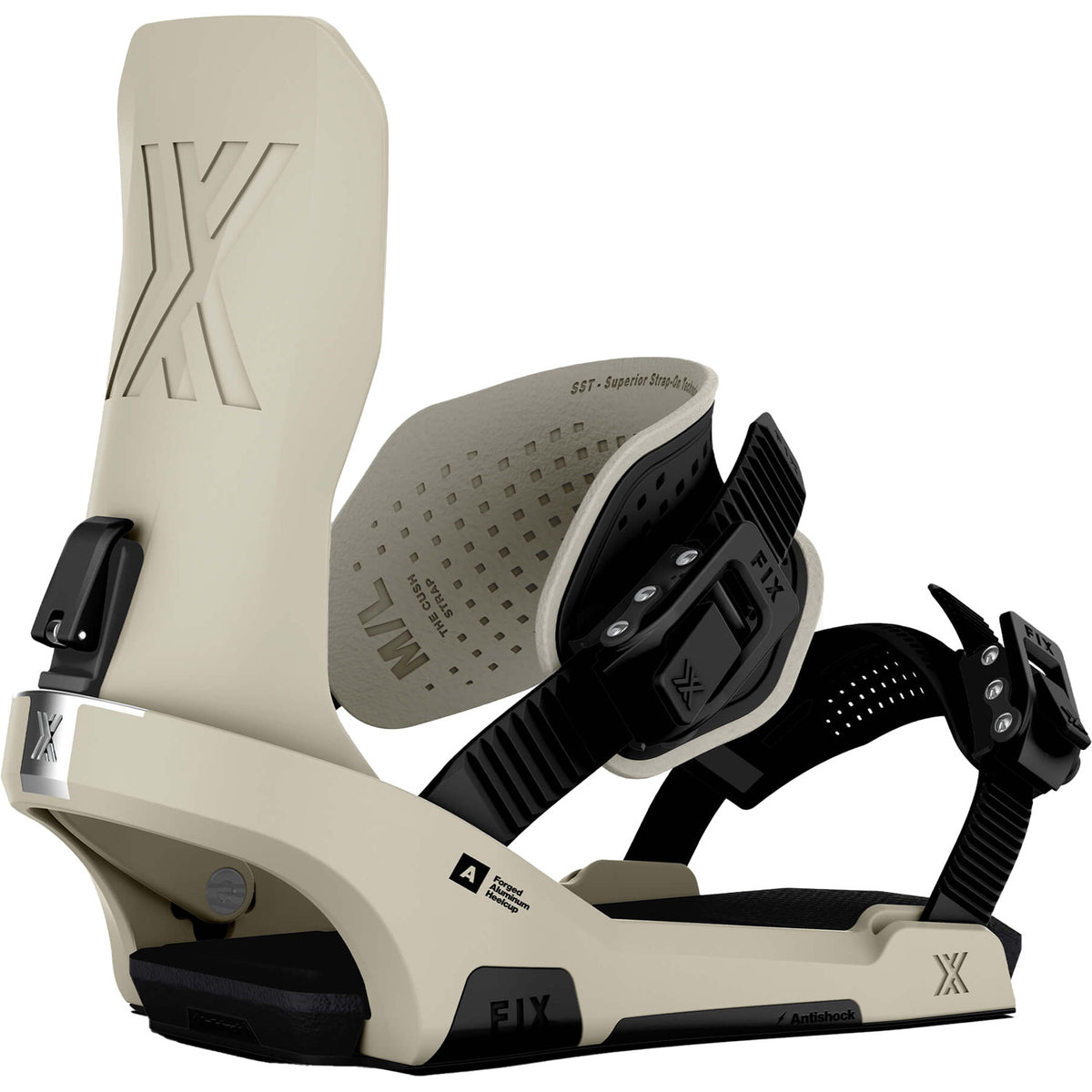 Fix Block 5 Snowboard Bindings 2027 Tactial Sand