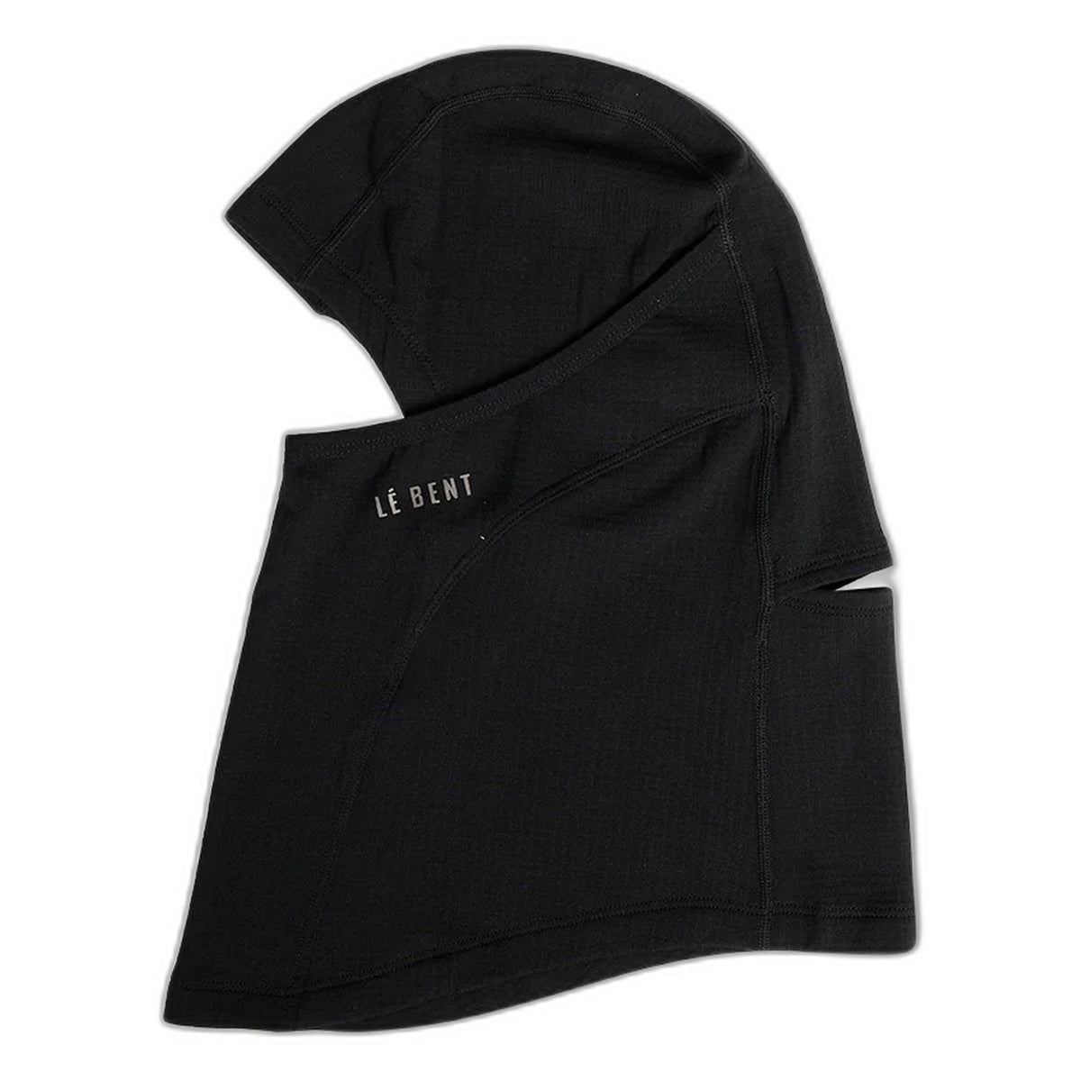 Le Bent Heavyweight Grid Fleece Balaclava Black