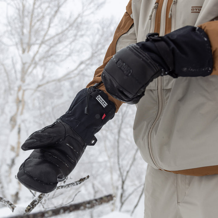 Oyuki Arashi Guide GORE-TEX Mittens Black