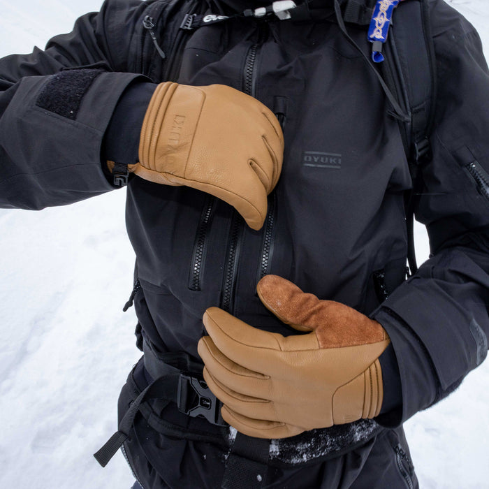 Oyuki Tamashii GORE-TEX Gloves Teak/Black