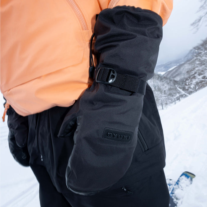 Oyuki Rishiri 3L GORE-TEX Mittens Black-Ginkgo