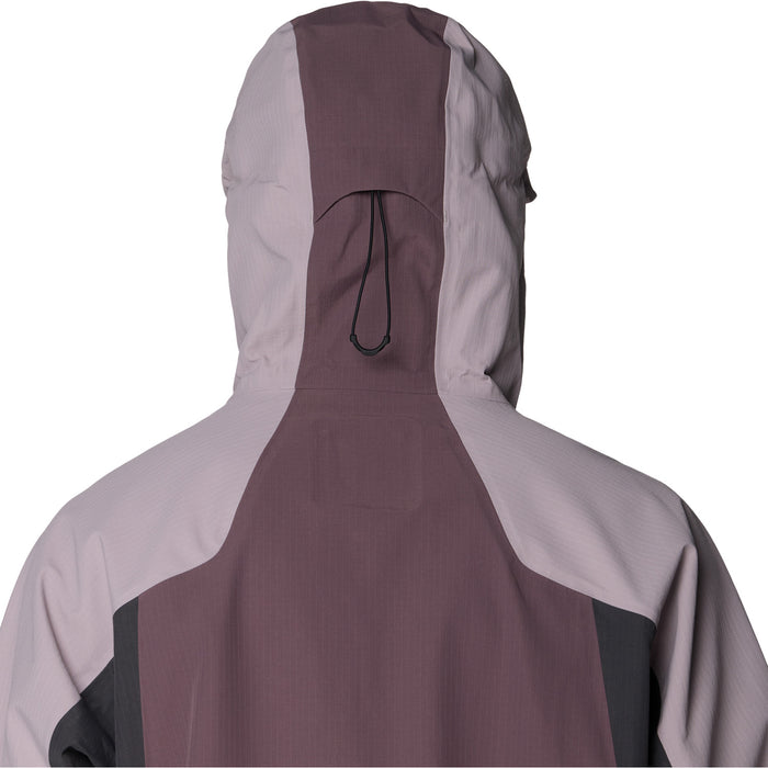 Mountain Hardwear Warp Factor™ 3L Hooded Jacket - Men's Purple Sage/Mystic Purple/Shark